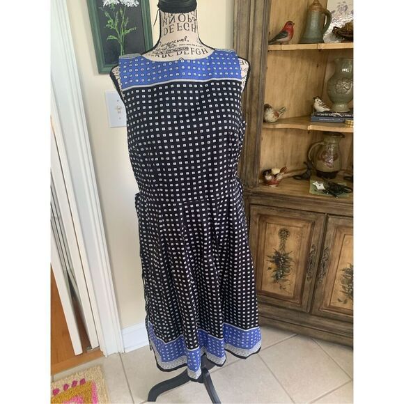 Talbots Multicolored sleeveless dress - Picture 9 of 13